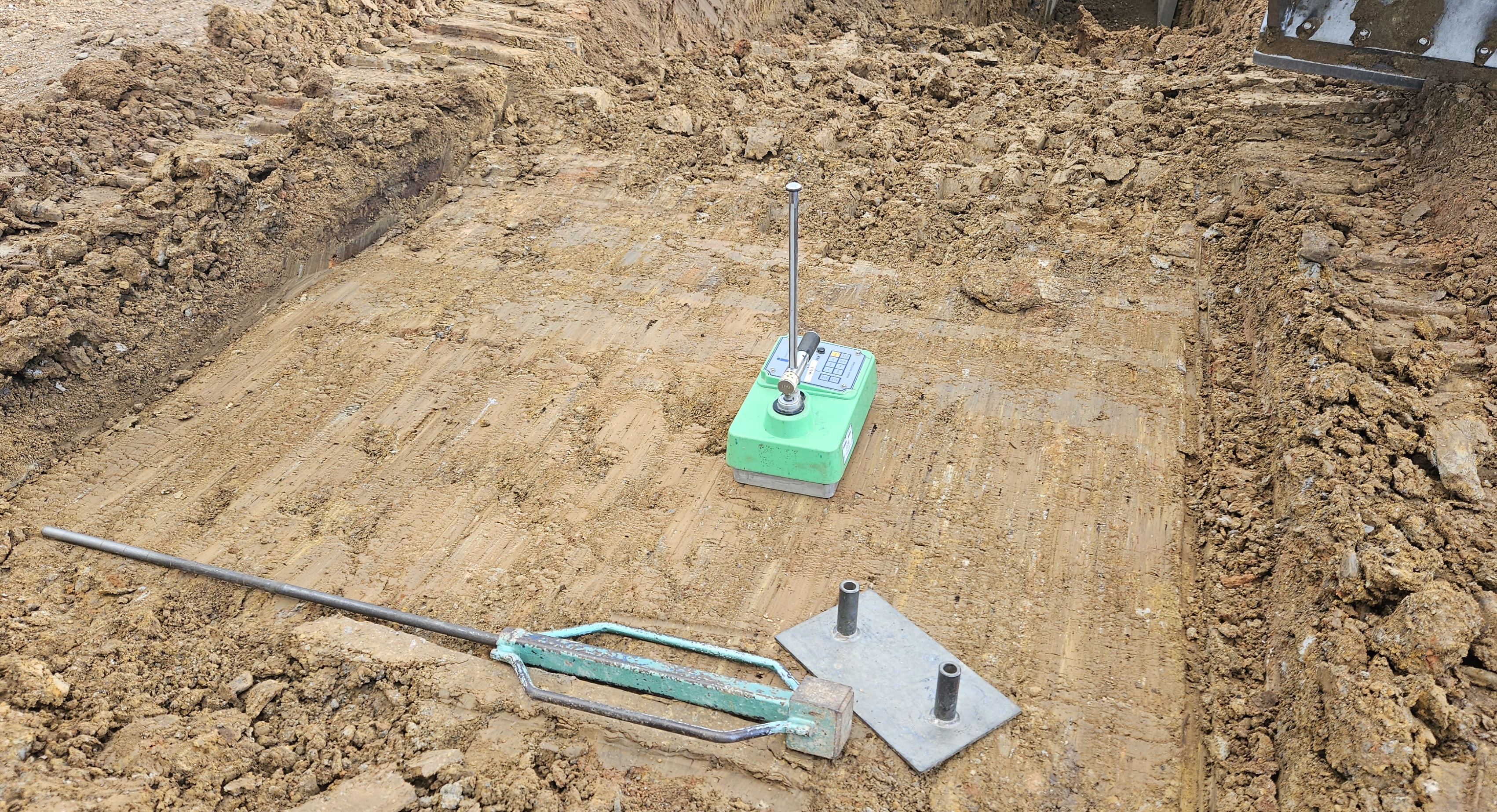 Field Density Testing Using a Nuclear Density Gauge